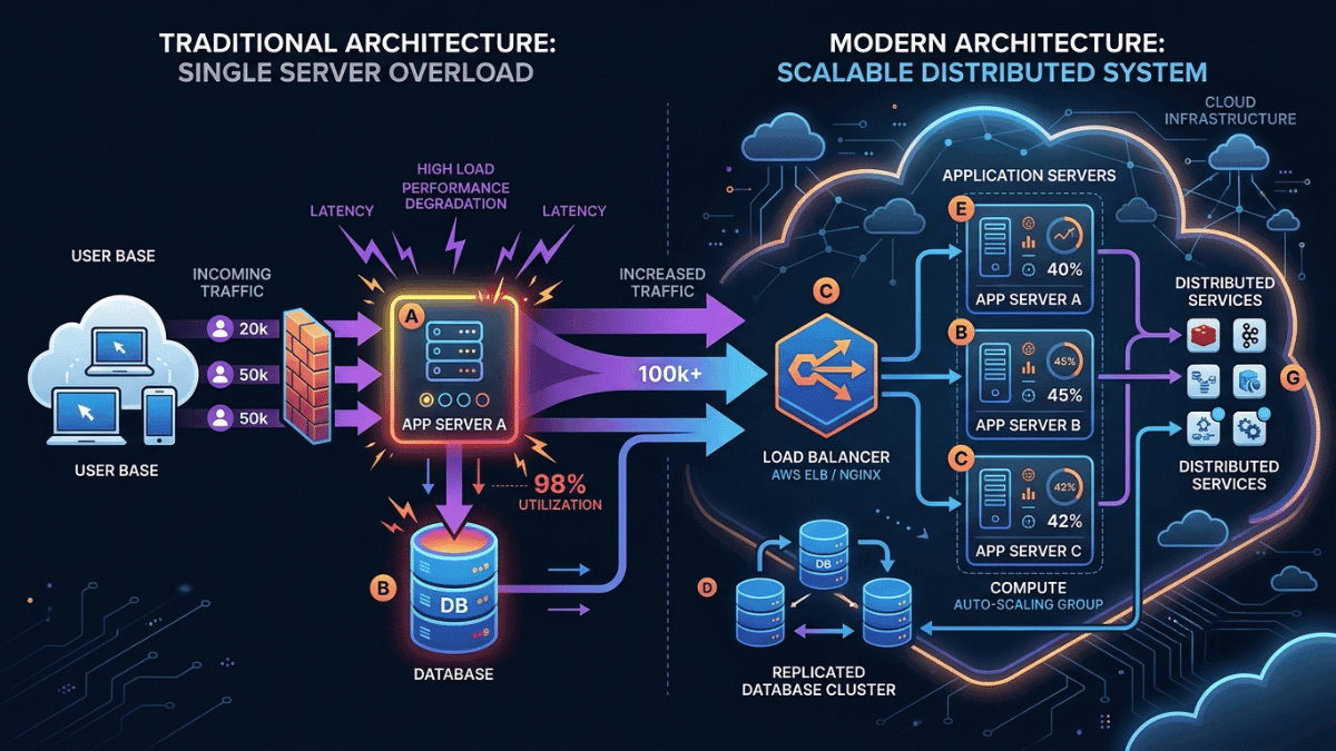 From One Server to Thousands: A Guide to Scaling and Load Balancers