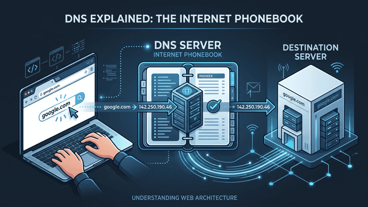 What Happens When You Type google.com? (DNS Explained Simply)